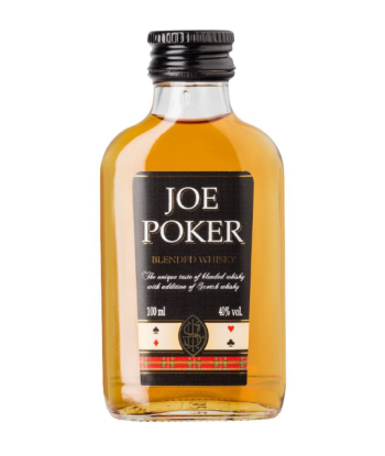 JOE POKER 0,1L 40% WHISKY